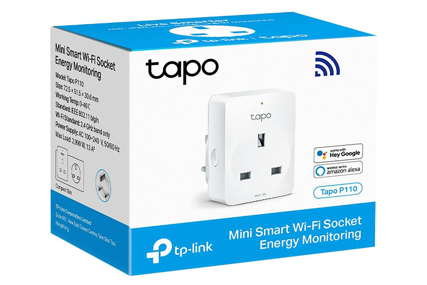 TP Link Tapo Smart Wifi Plug Energy Mon-8