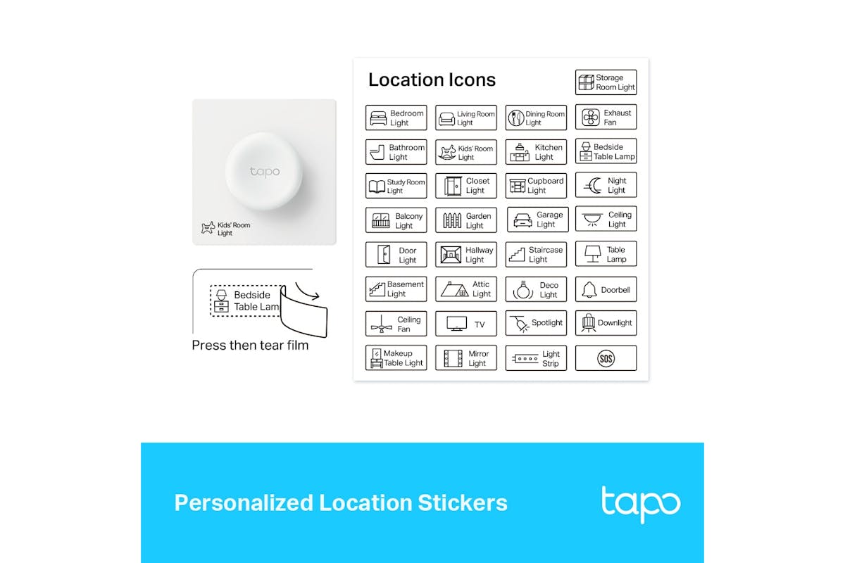 TP-Link Tapo Smart Remote Dimmer Switch | White-8