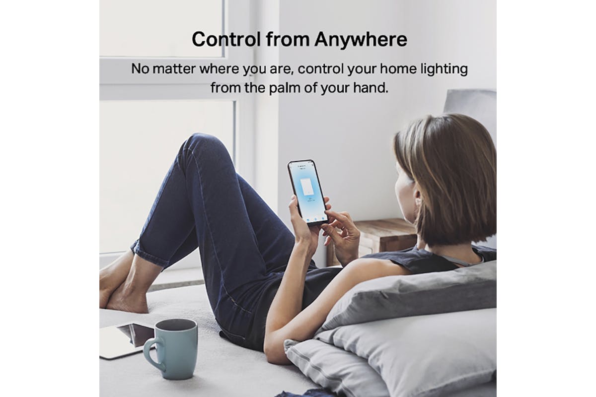 TP-Link Tapo 2-Gang 1-Way Smart Switch | White-3