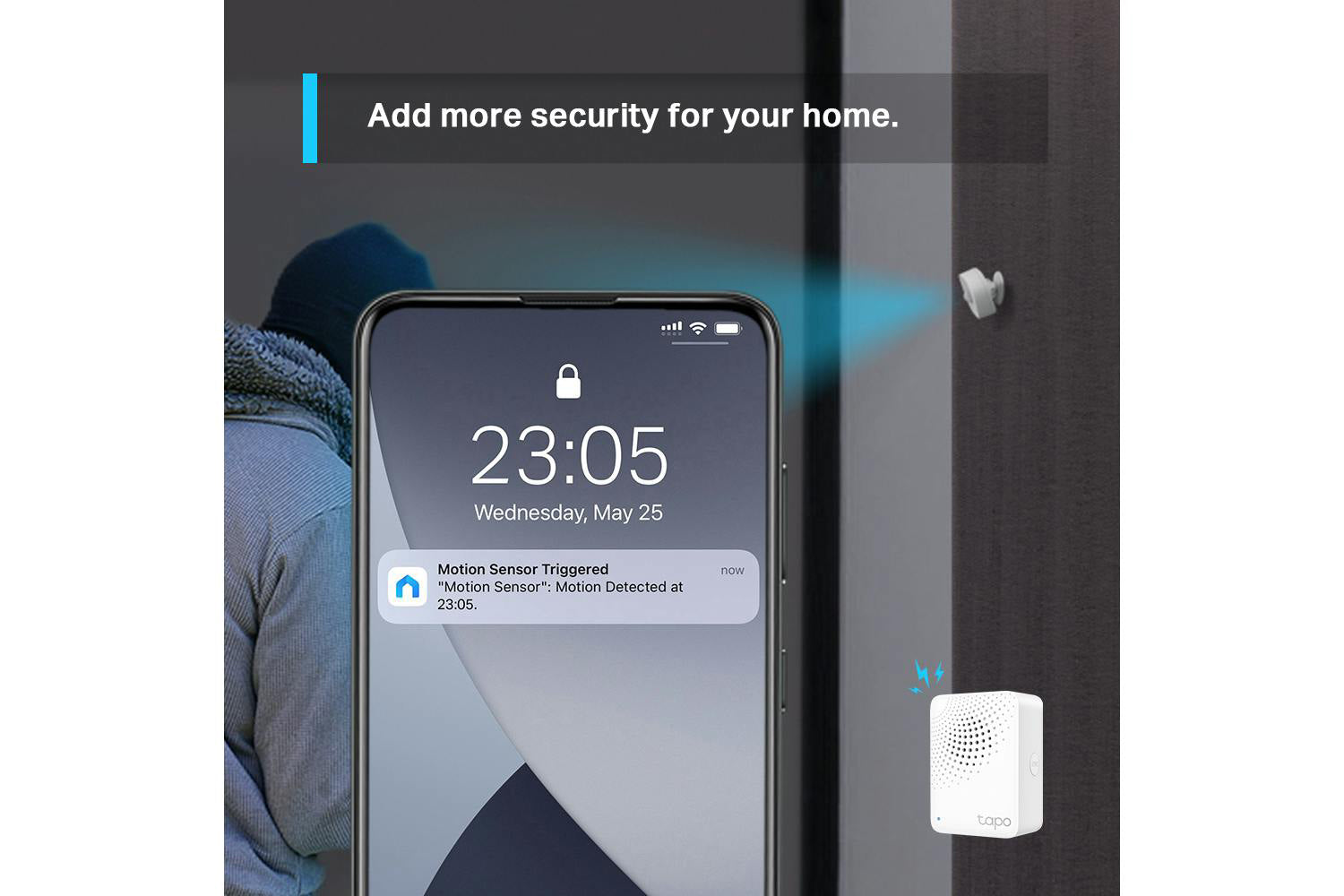 TP-Link Wireless Tapo Smart Motion Sensor-6