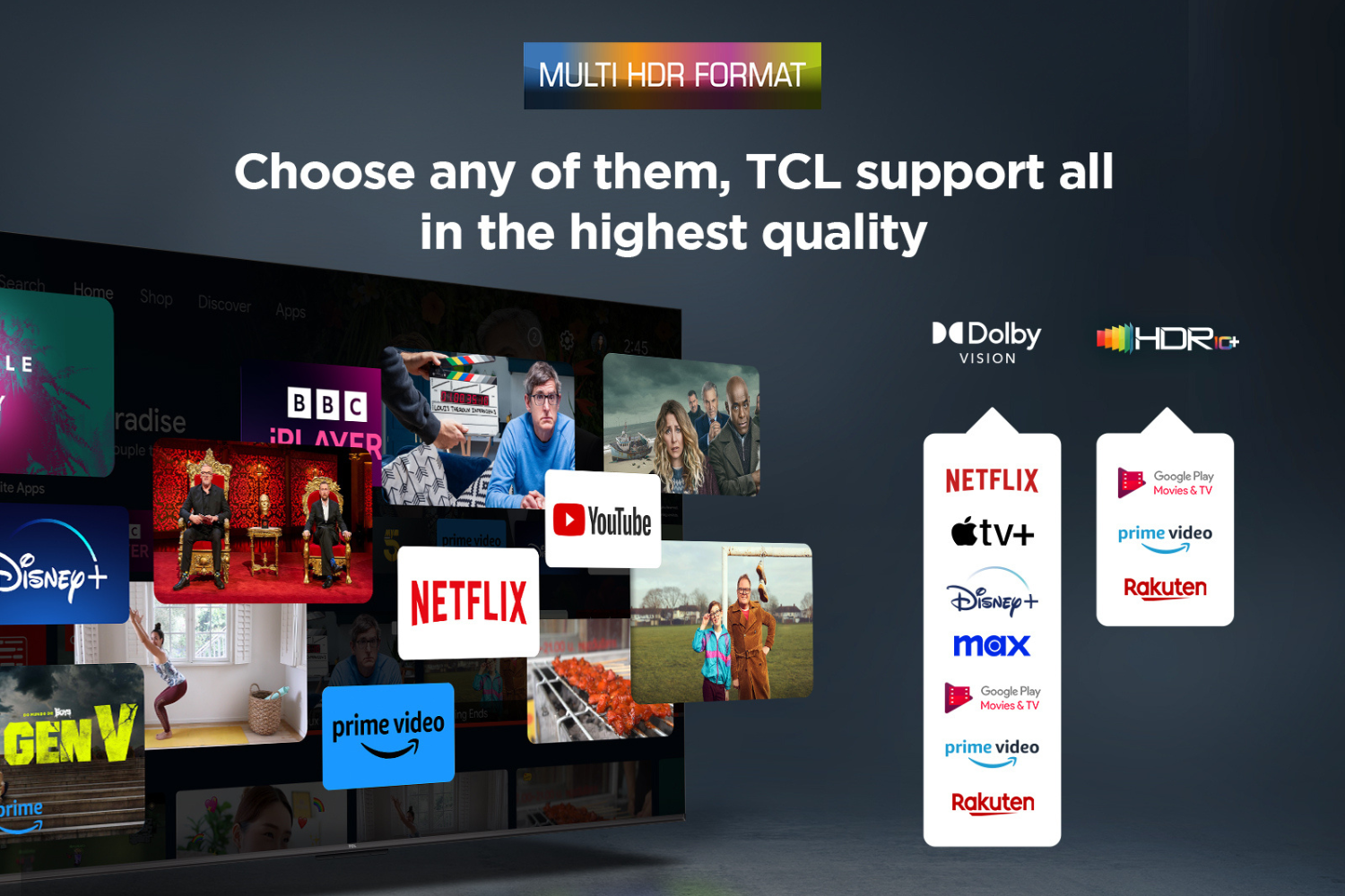 TCL P7L 43" QLED 4K UHD Smart TV (2026) | 43P7L-9