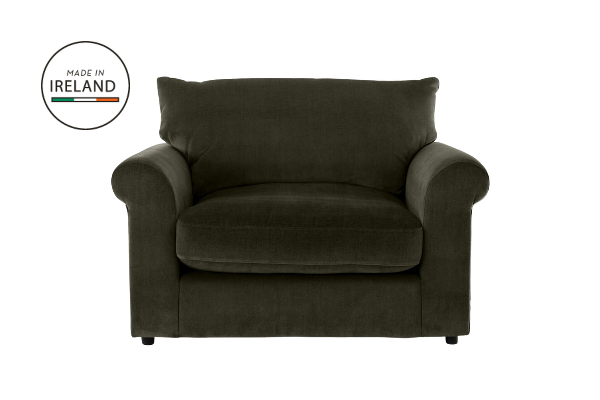 Corah Cuddler Chair | Green