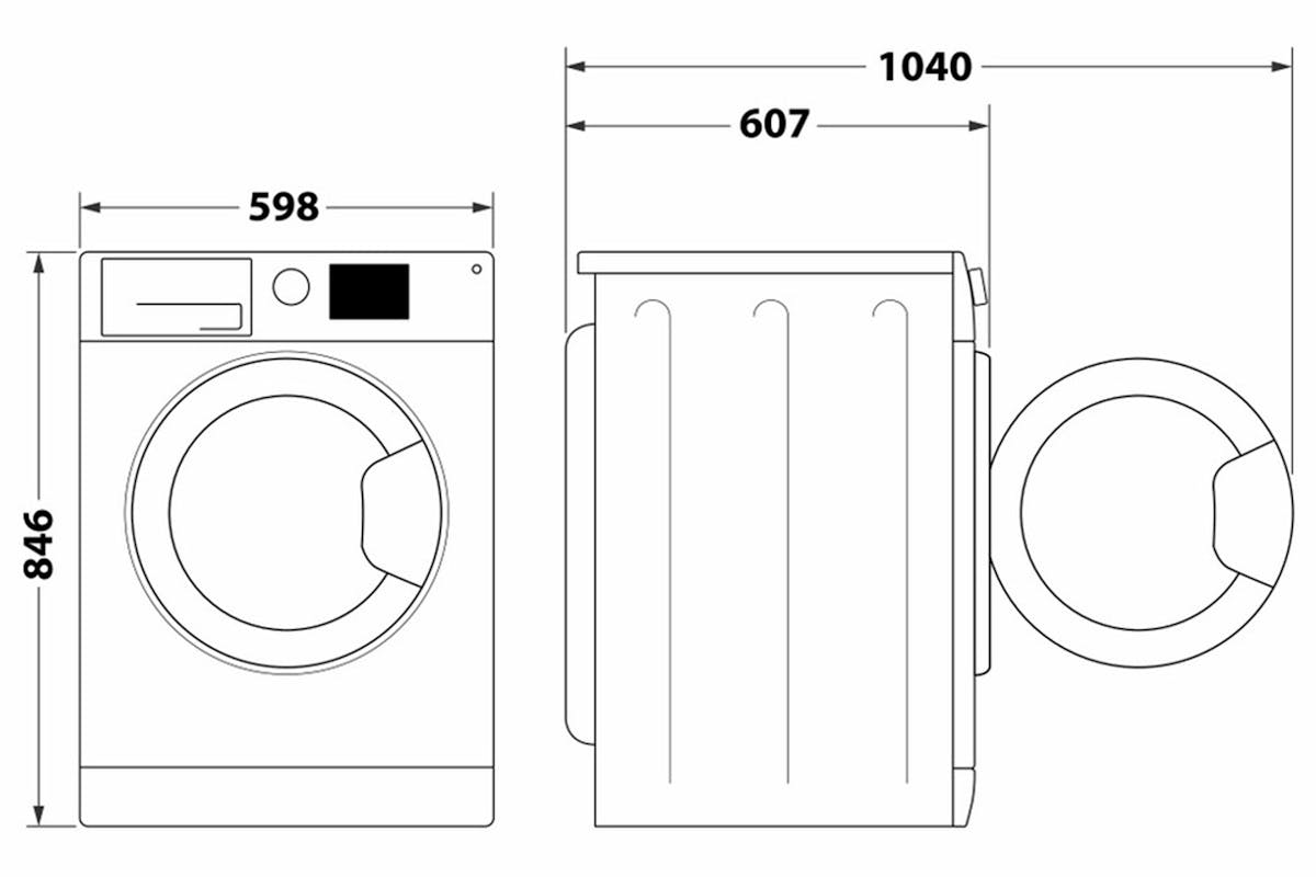 Indesit 9kg Heat Pump Tumble Dryer | IDHE90WIRE-13