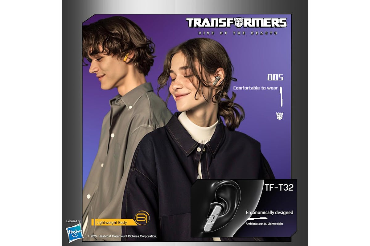 Transformers Wireless Bluetooth Earbuds | Black-5