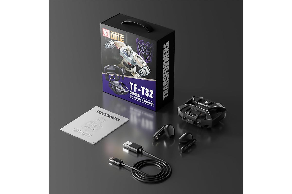 Transformers Wireless Bluetooth Earbuds | Black-2