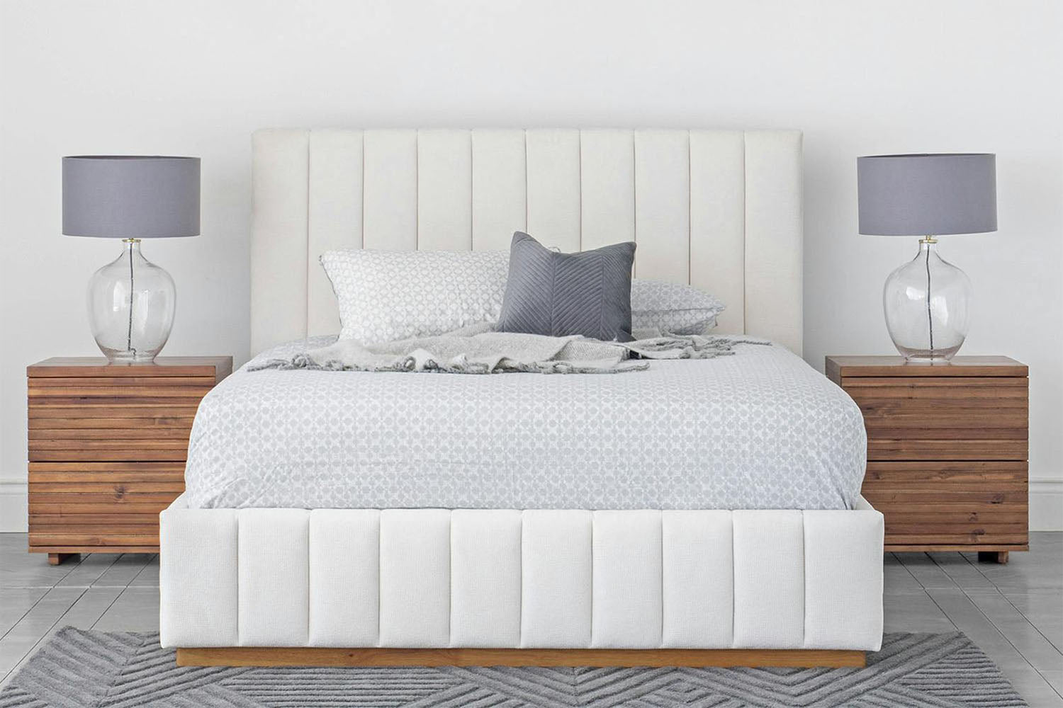 Ellie Bed Frame | King | 5ft | Oatmeal