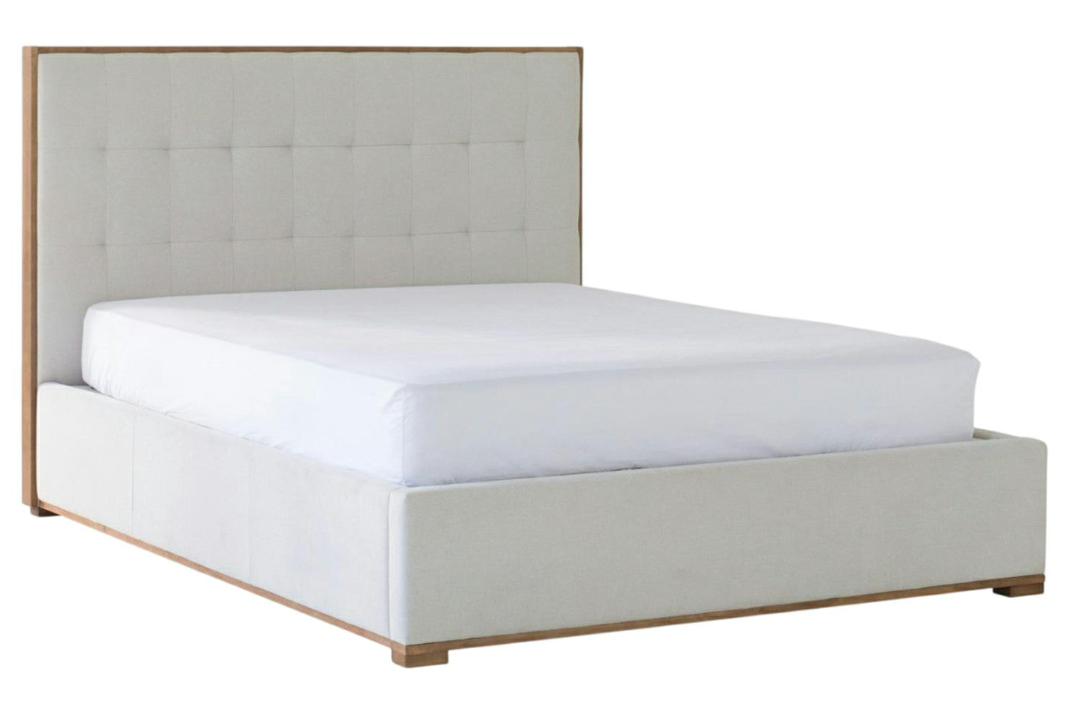 Willow Ottoman Bed Frame | King | 5ft | Oat-5