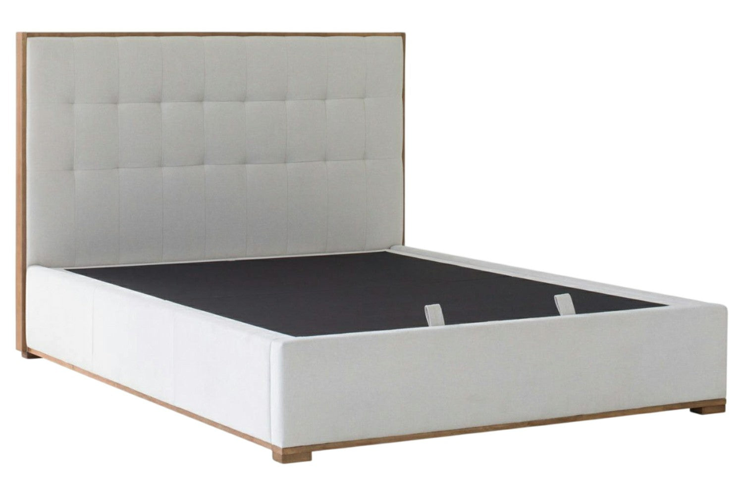 Willow Ottoman Bed Frame | King | 5ft | Oat-6