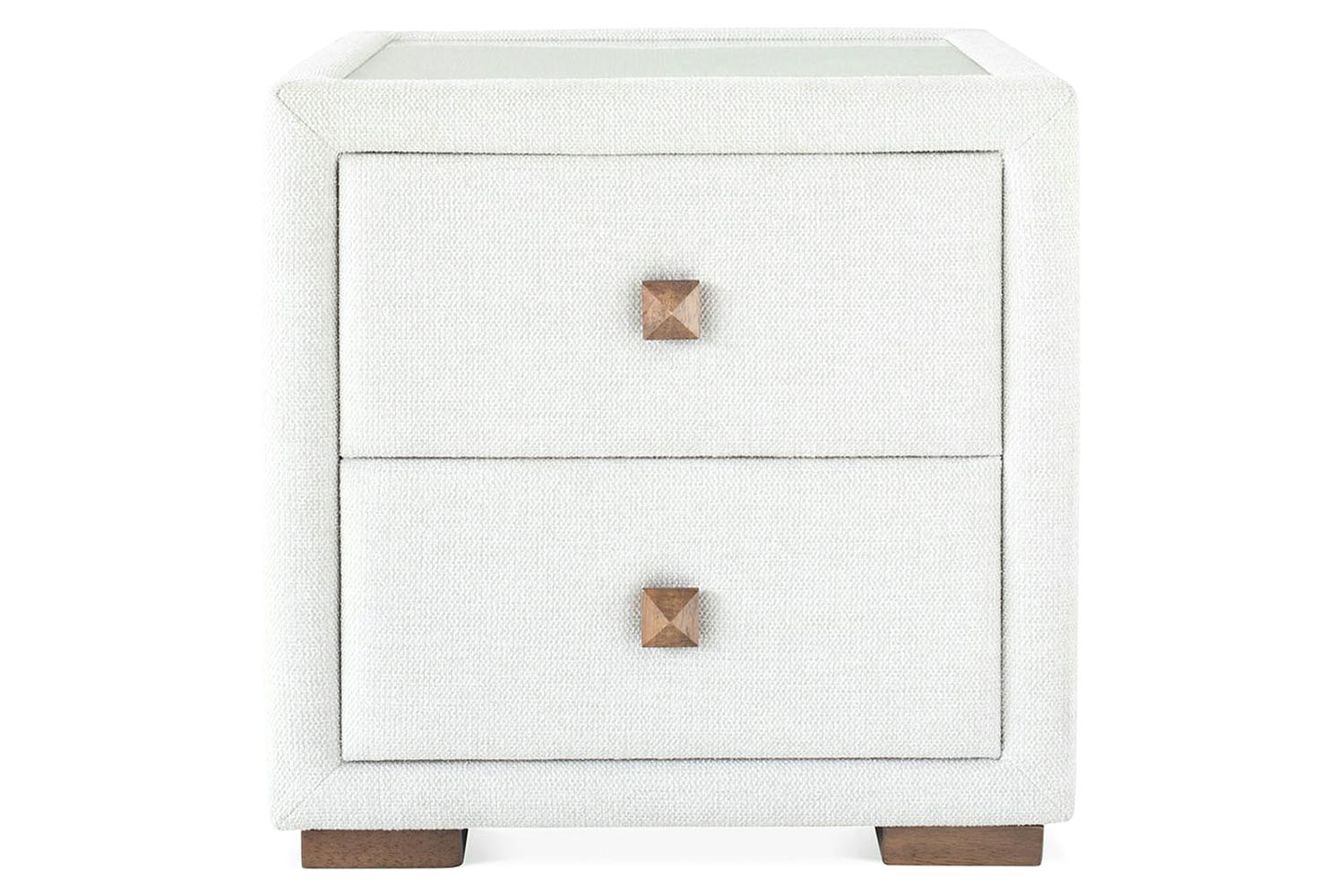 Willow Bedside Locker | 2 Drawer | Oat