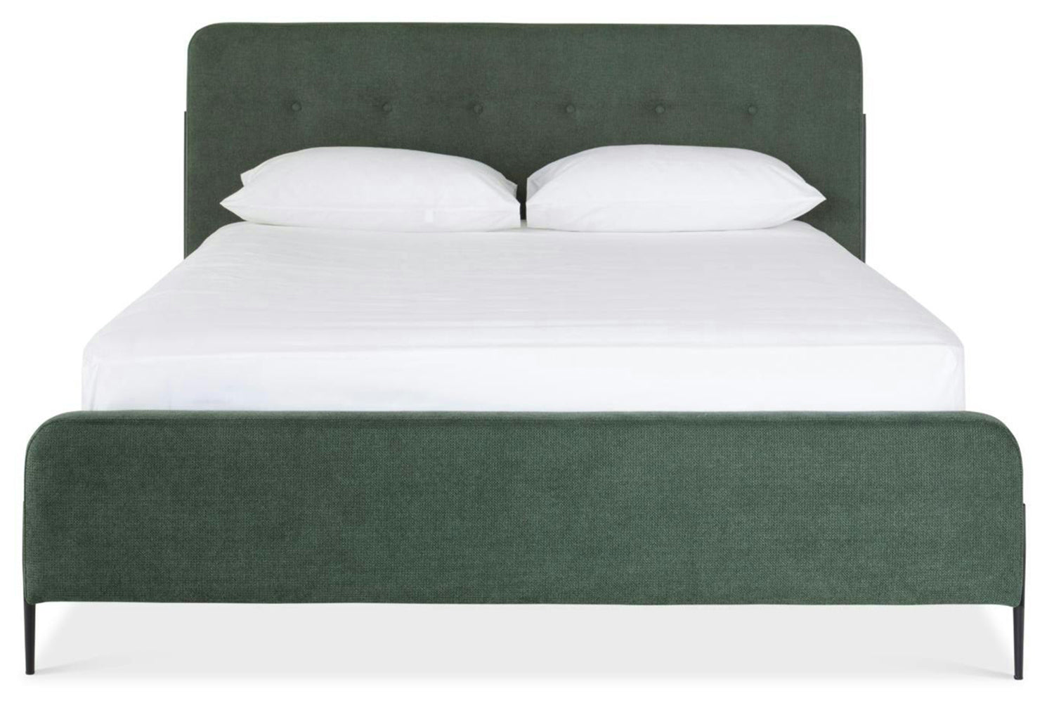 Arnold Bed Frame | King | 5ft | Green-2
