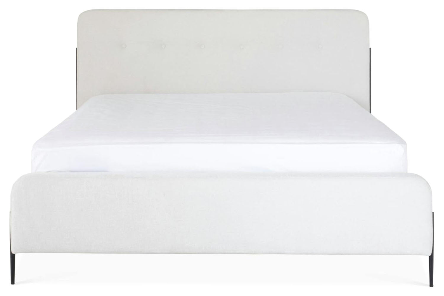 Arnold Bed Frame | Single | 3ft | Oatmeal-12