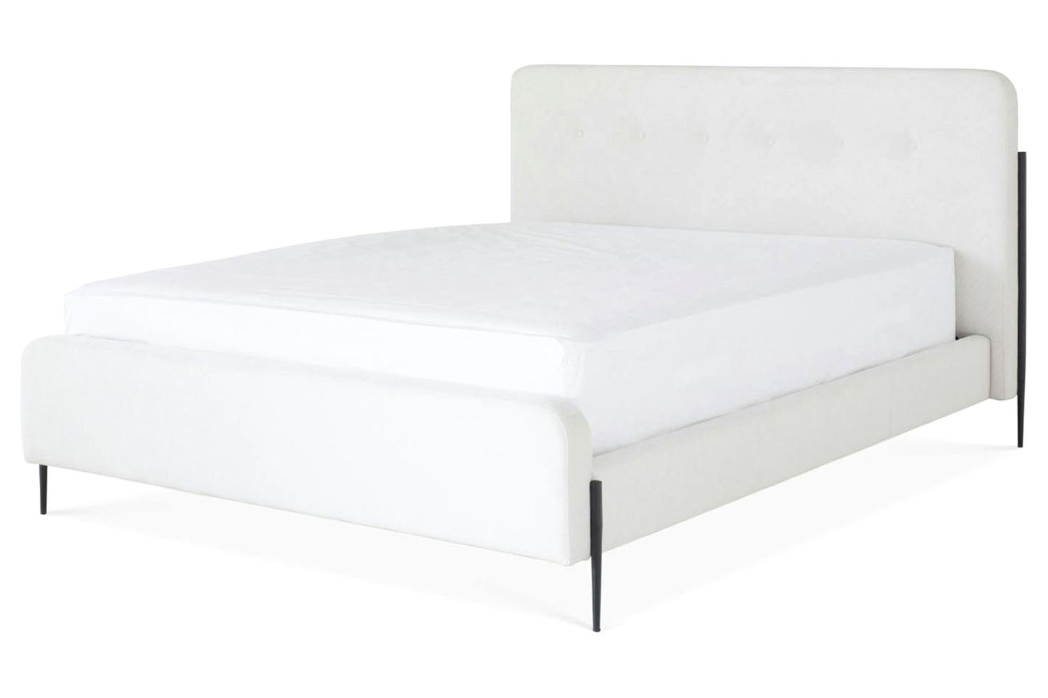 Arnold Bed Frame | Double | 4ft6 | Oatmeal-5