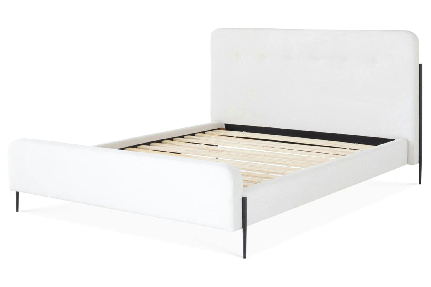 Arnold Bed Frame | Double | 4ft6 | Oatmeal-6
