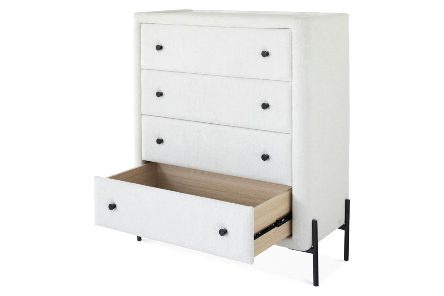 Arnold Chest of Drawer | 4 Drawer | Oatmeal-5