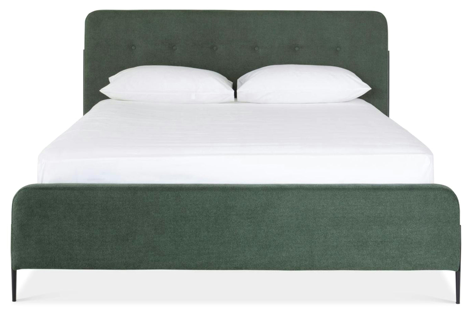 Arnold Bed Frame | Double | 4ft6 | Green-2