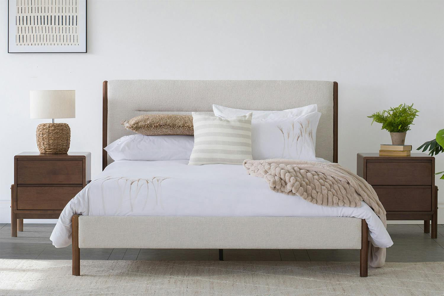 Bella Bed Frame | King | 5ft | Cream