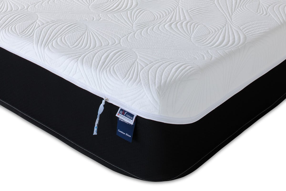 Thermopure | Contour 30cm Motion Mattress | Split King | 2ft6 x 6ft6-3