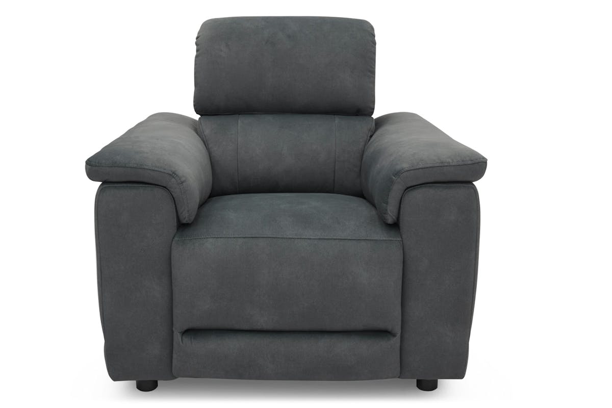 Tiago Armchair | Power Recliner | Fabric | Grey