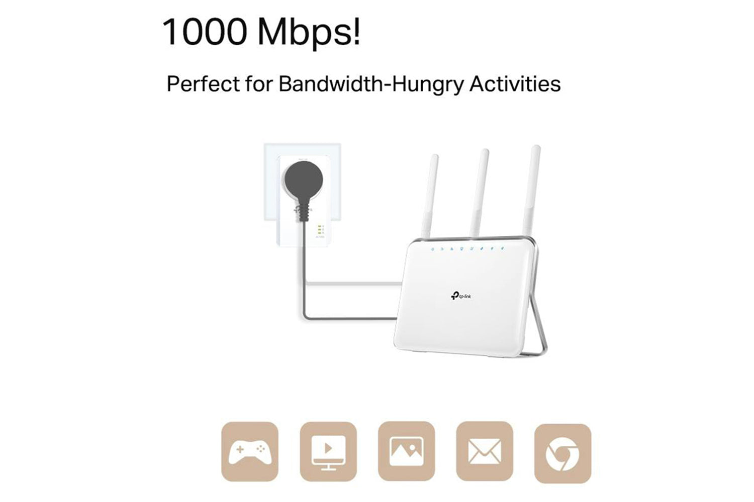 TP-Link AV1000 Gigabit Powerline Starter Kit-3
