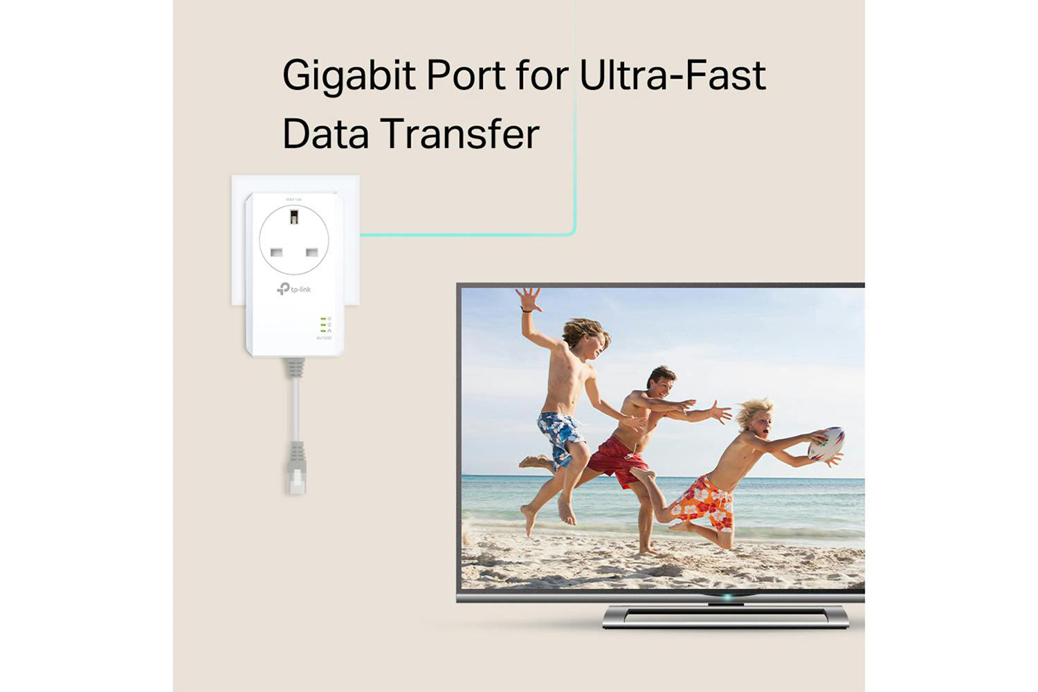 TP-Link AV1000 Gigabit Powerline Starter Kit-4