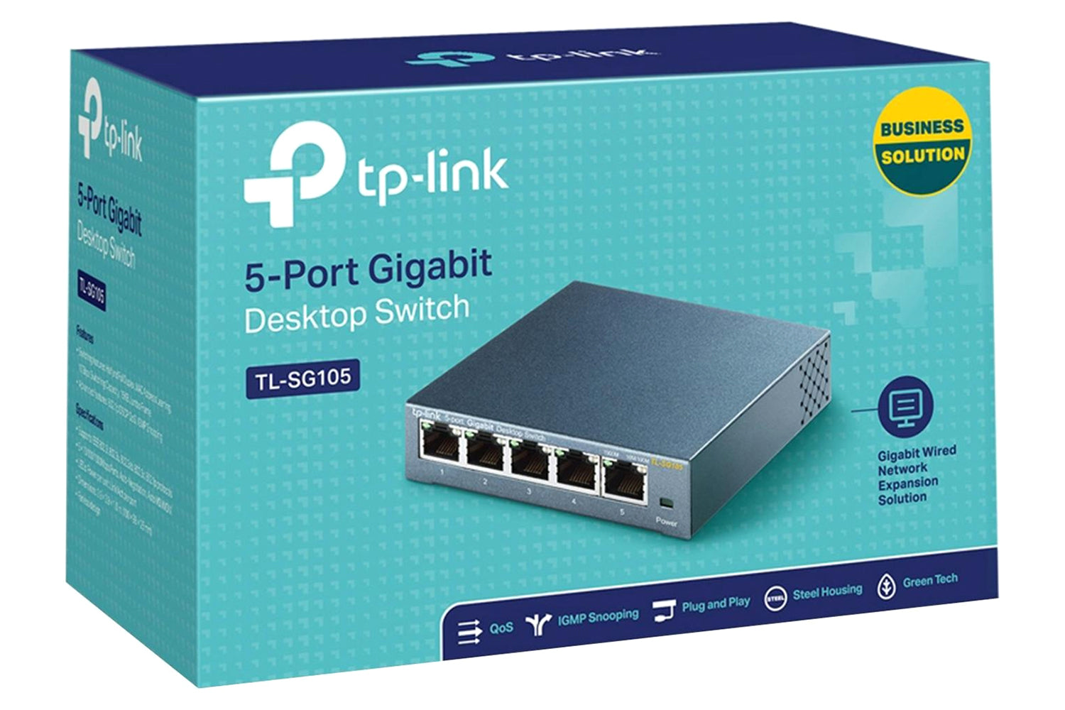 TP-Link 5-Port Metal Gigabit Desktop Switch-5