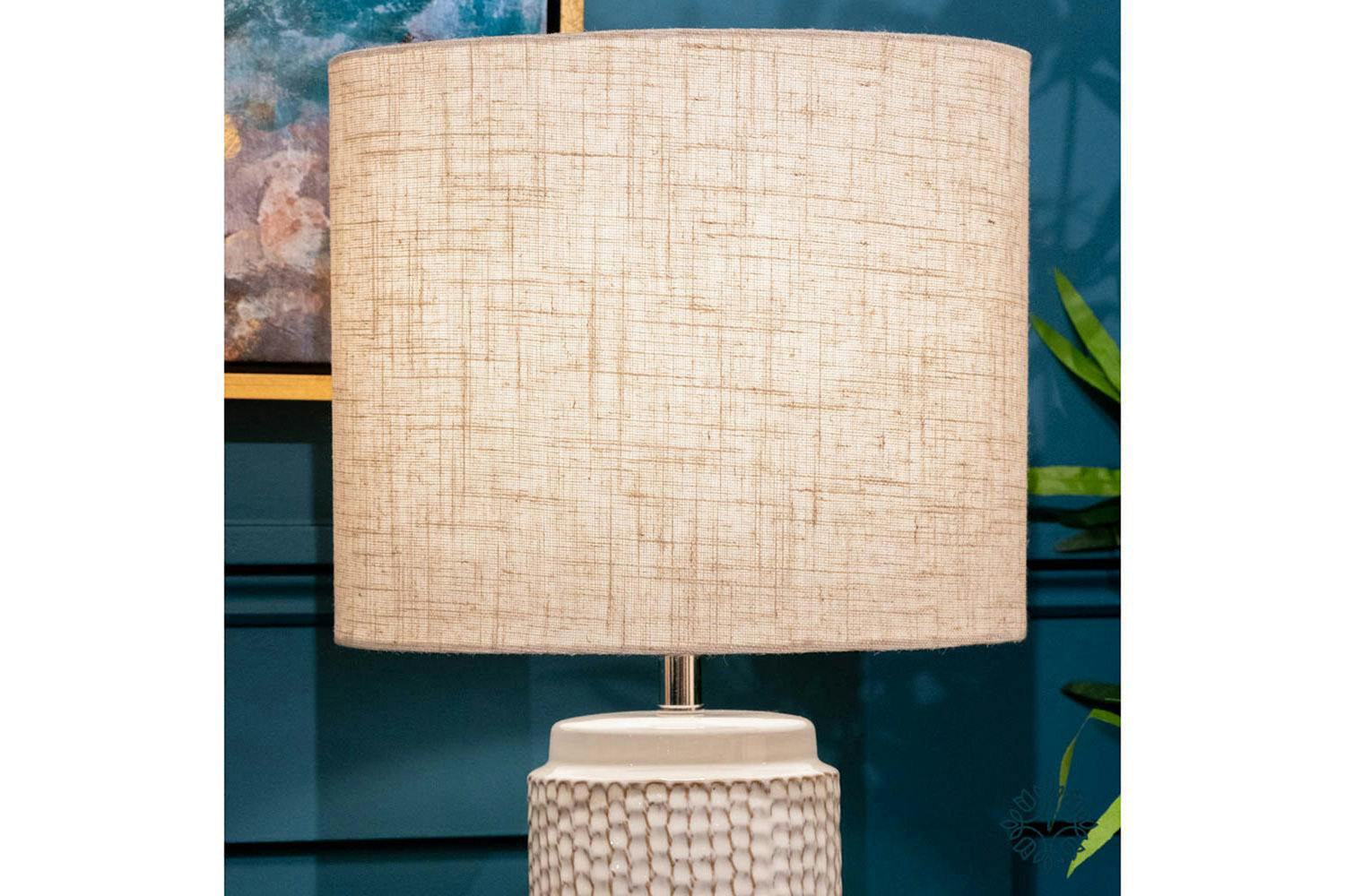 Hazel Table Lamp | Cream | 60 cm-2