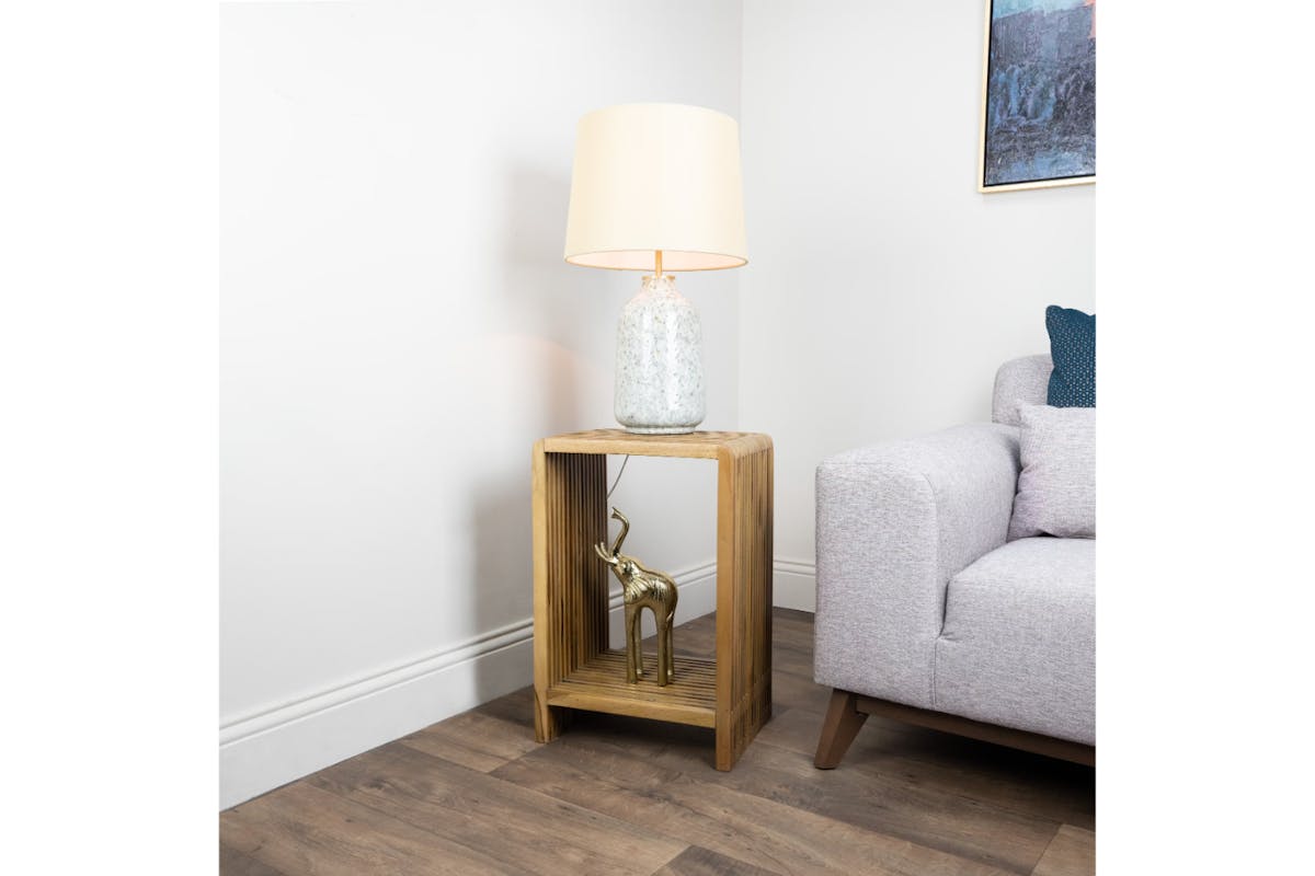 Kuta Side Table | Natural Teak-2