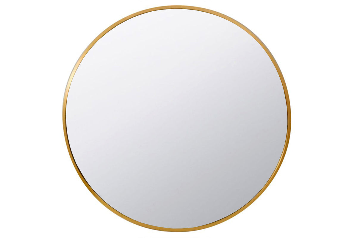 Modena Round Wall Mirror | Gold | 60 cm