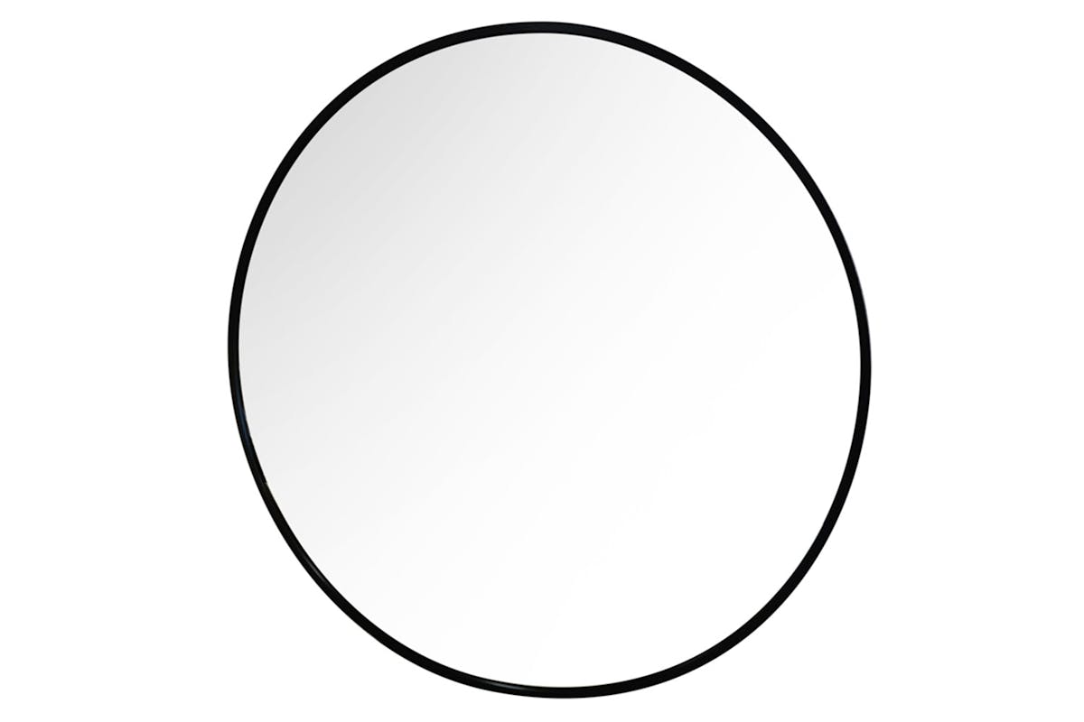 Modena Round Wall Mirror | Black | 60 cm