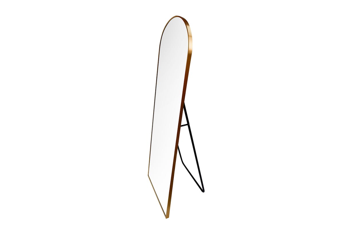 Modena Floor Standing Mirror | Gold | 50 x 160 cm-5