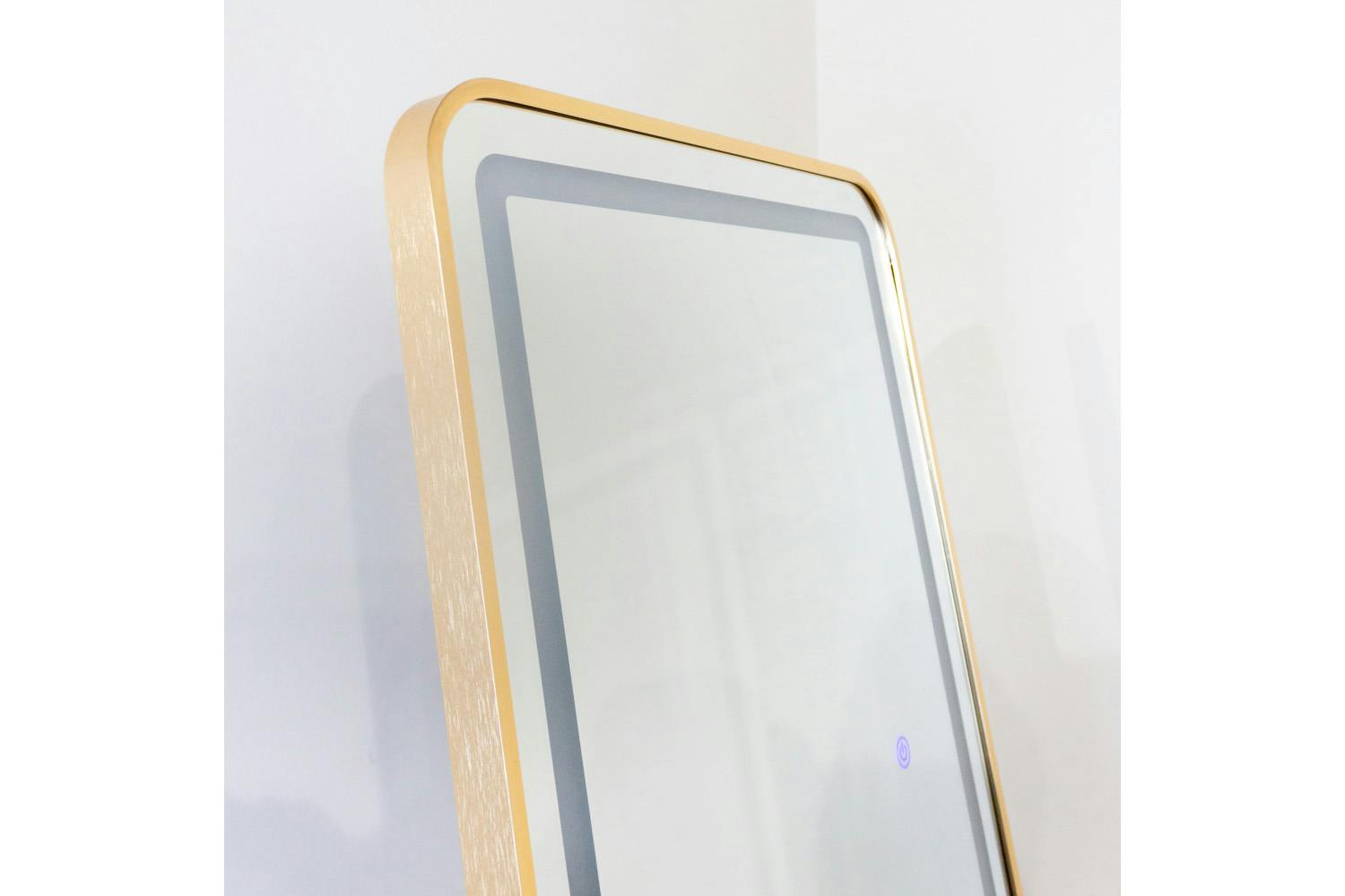 Modena LED Cheval Mirror | Gold | 160 x 50 cm-3