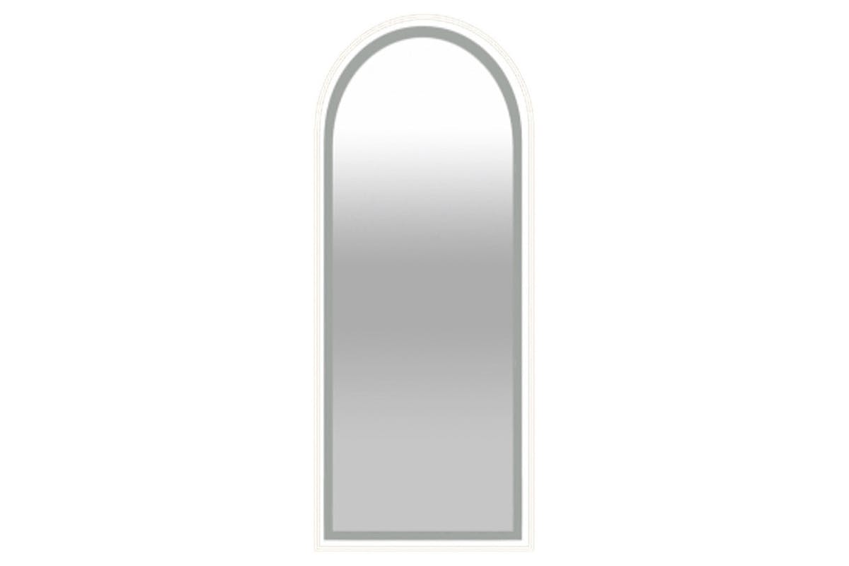 Modena LED Arched Mirror | White | 50 x 160 cm