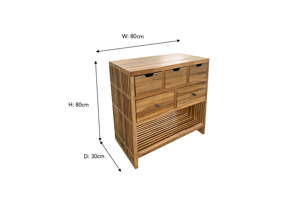 Kuta 5 Console Drawer-3