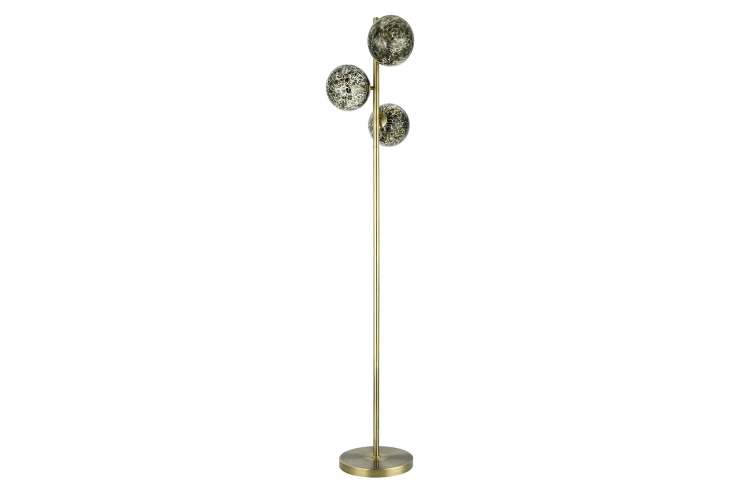 Sydney Galaxy Glass Floor Lamp | Black/Gold | 160 cm