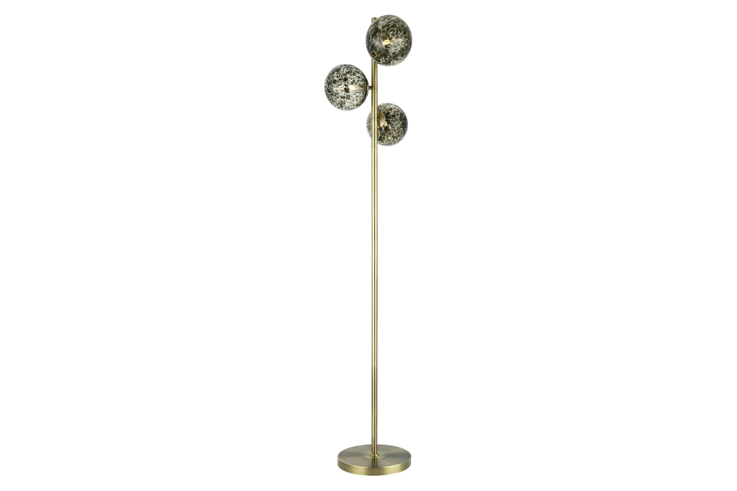 Sydney Galaxy Glass Floor Lamp | Black/Gold | 160 cm-2