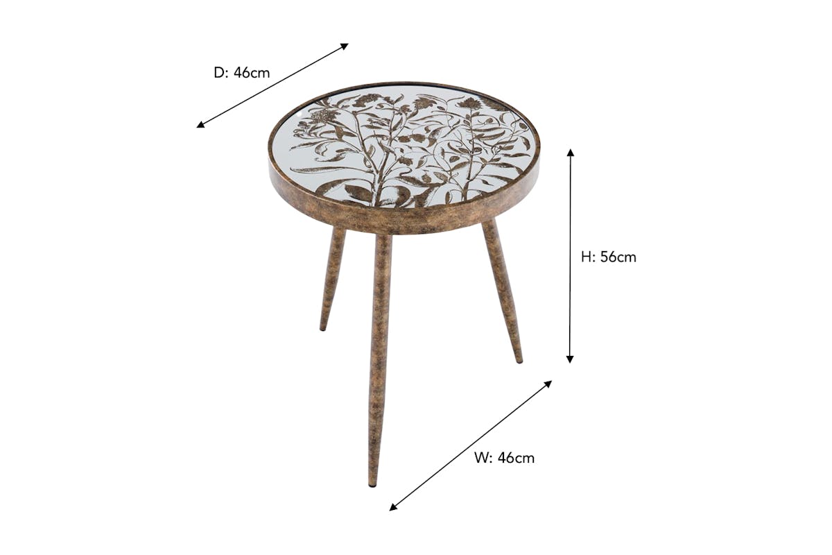 Vela Side Table | Gold | Set of 2-3