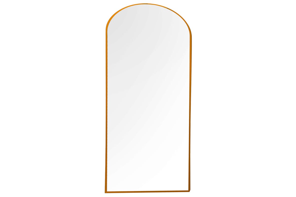 Modena Arched Leaner Mirror | Gold | 80 x 180 cm