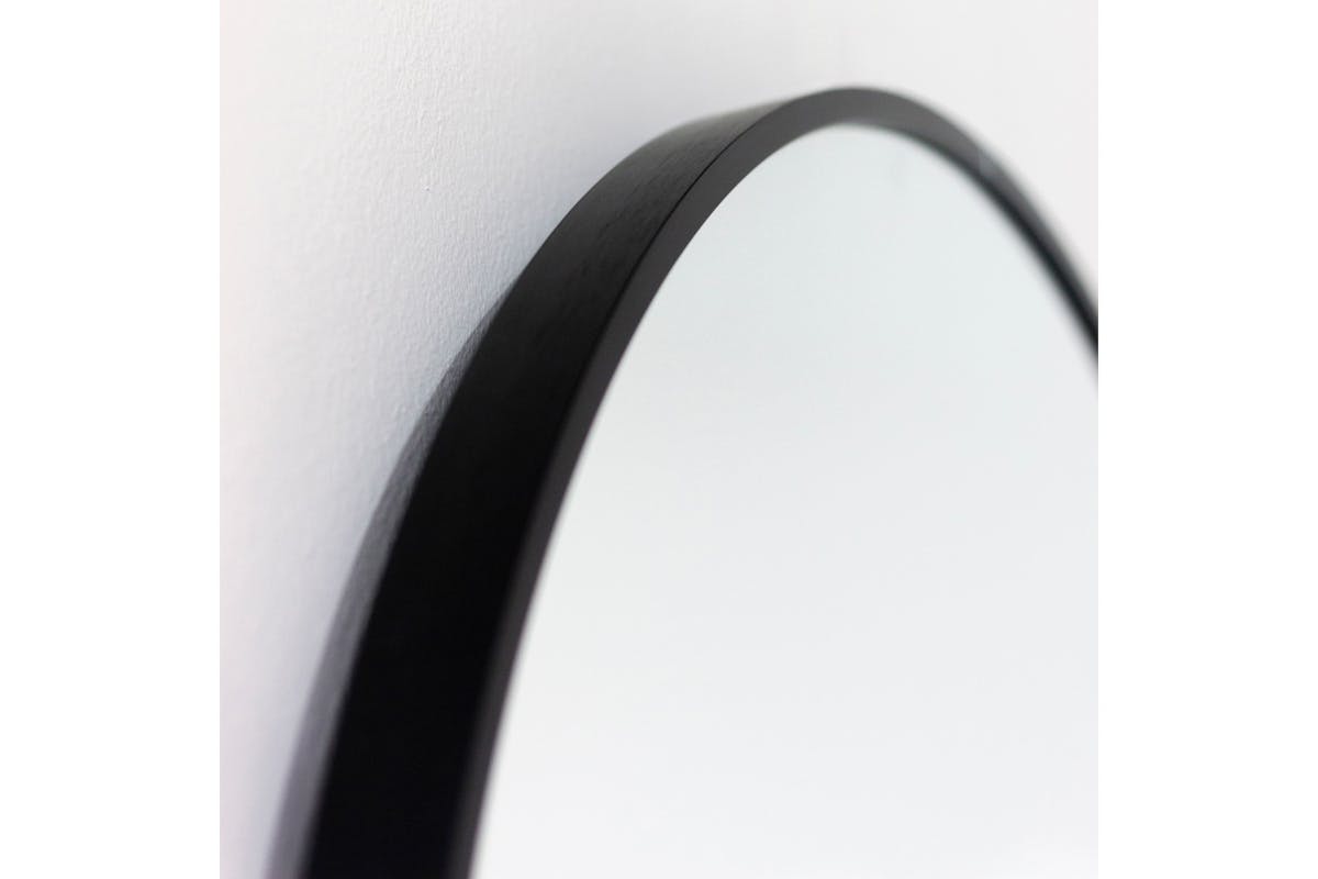 Modena Round Mirror | Black | 120 cm-3