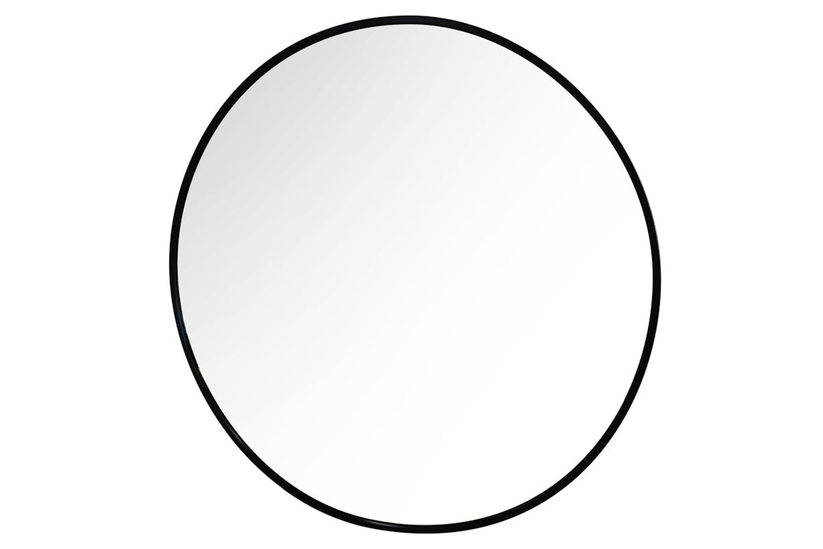 Modena Round Mirror | Black | 120 cm
