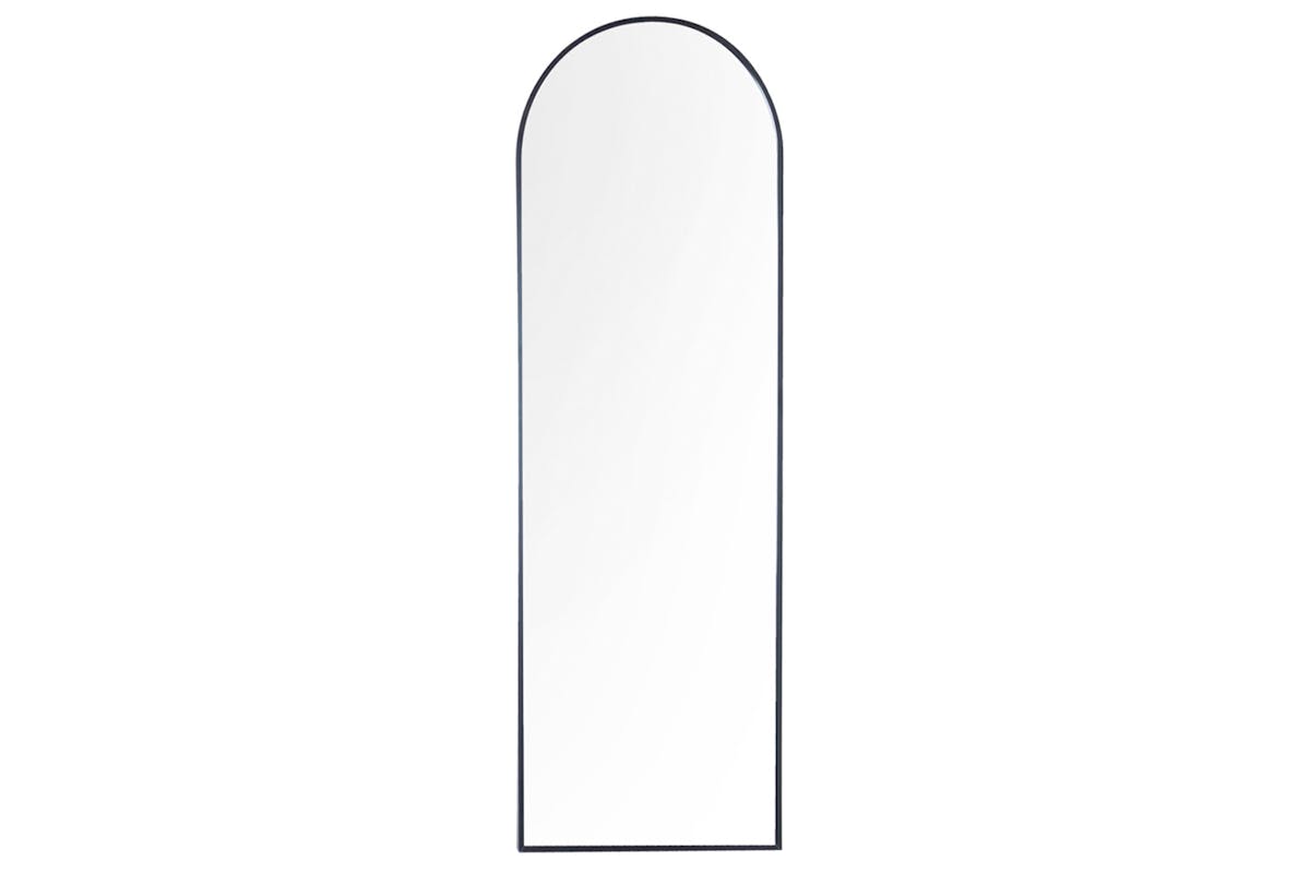 Modena Arched Wall Mirror | Black | 40 x 120 cm