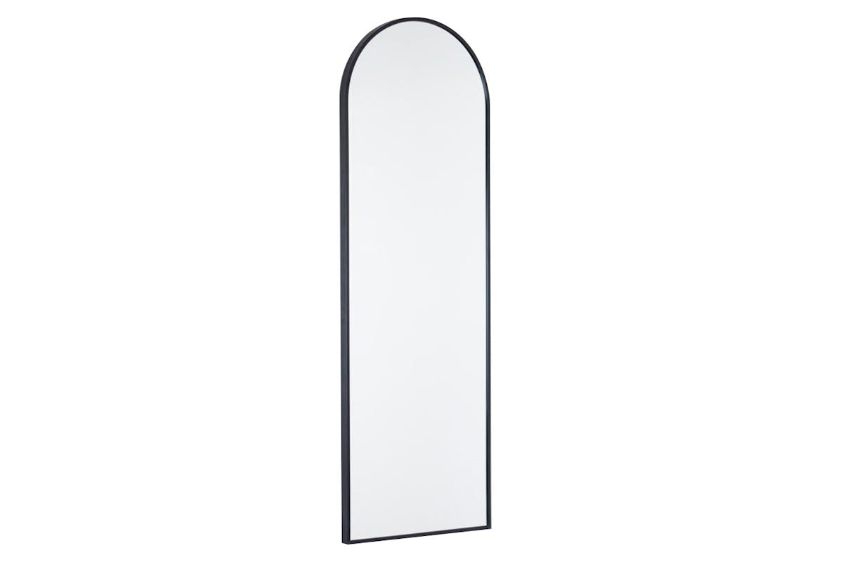 Modena Arched Wall Mirror | Black | 40 x 120 cm-2