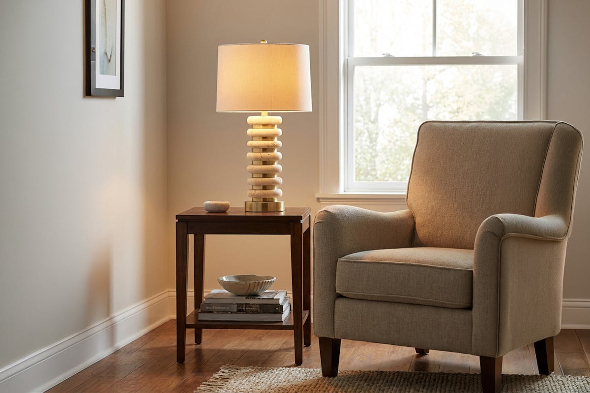 Yara Table Lamp | Gold | 71cm-2