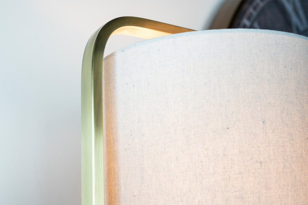 Kyra Table Lamp | White/Gold-3