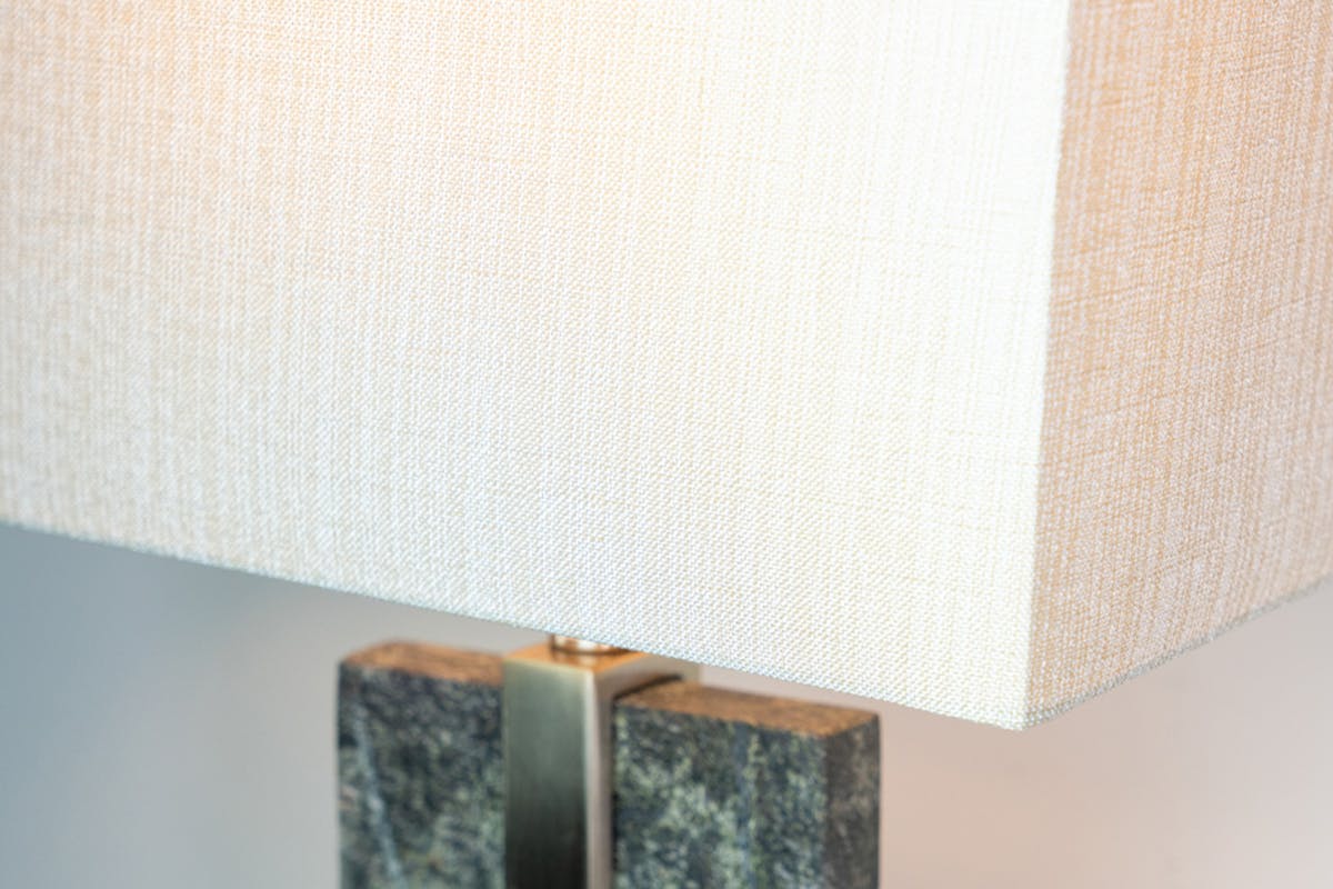 Claudia Table Lamp | White/Gold-6