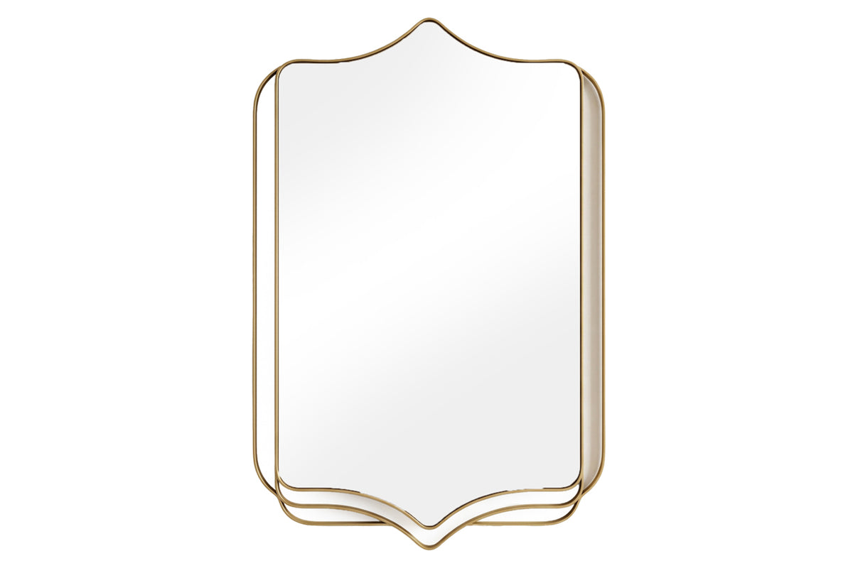 Lucia Wall Mirror | Gold | 50 x 70 cm