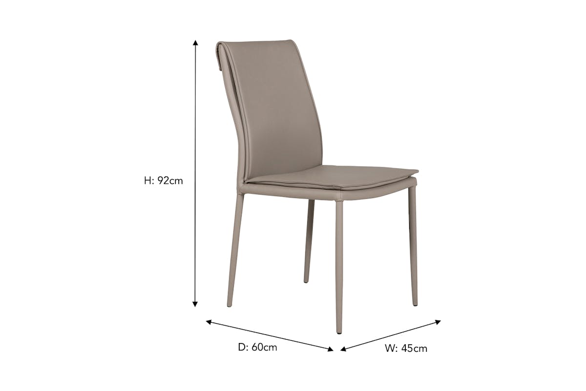 Amble Dining Chair | Mocha-3