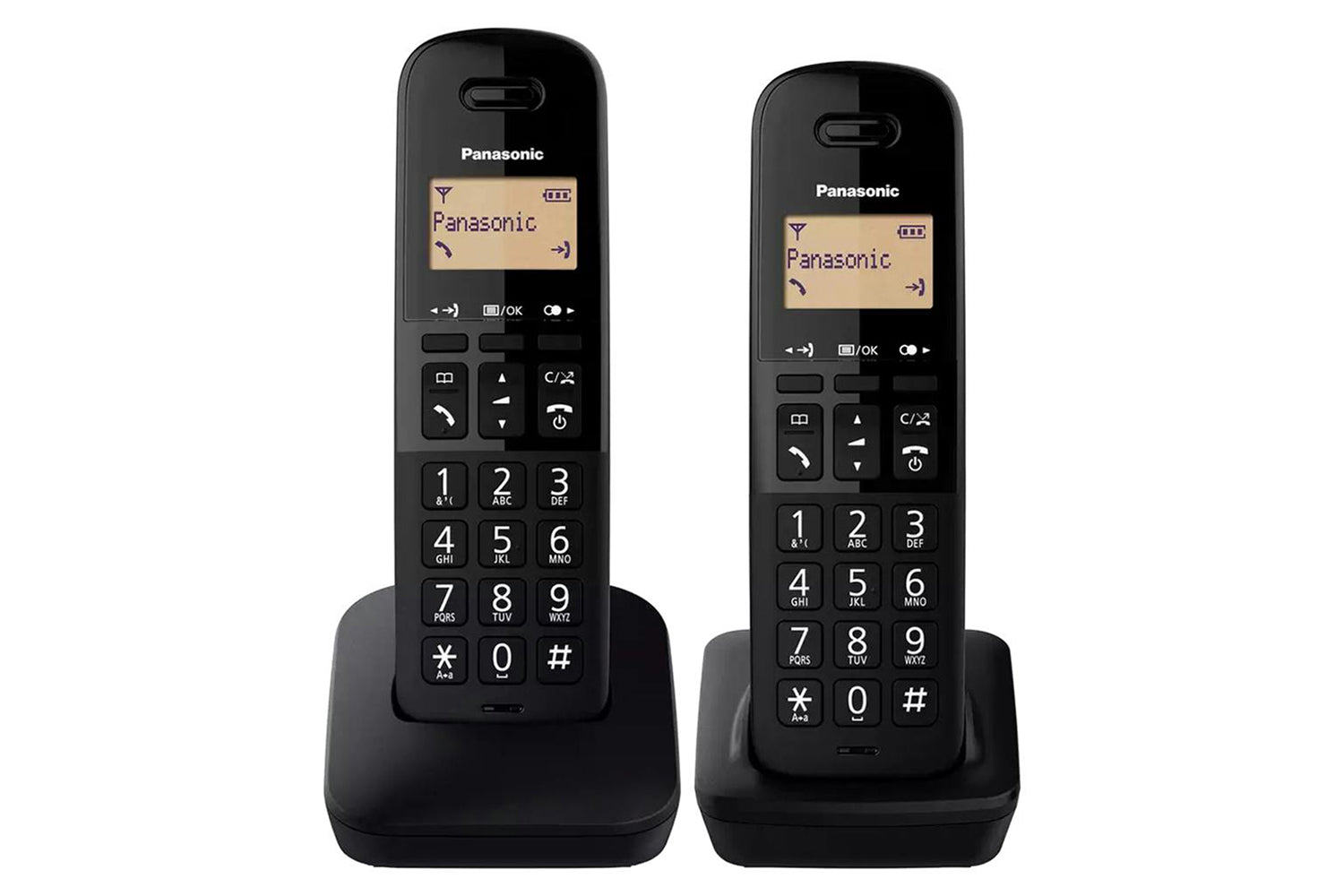 Panasonic KX-TGB612EB Cordless Phone | Twin Pack
