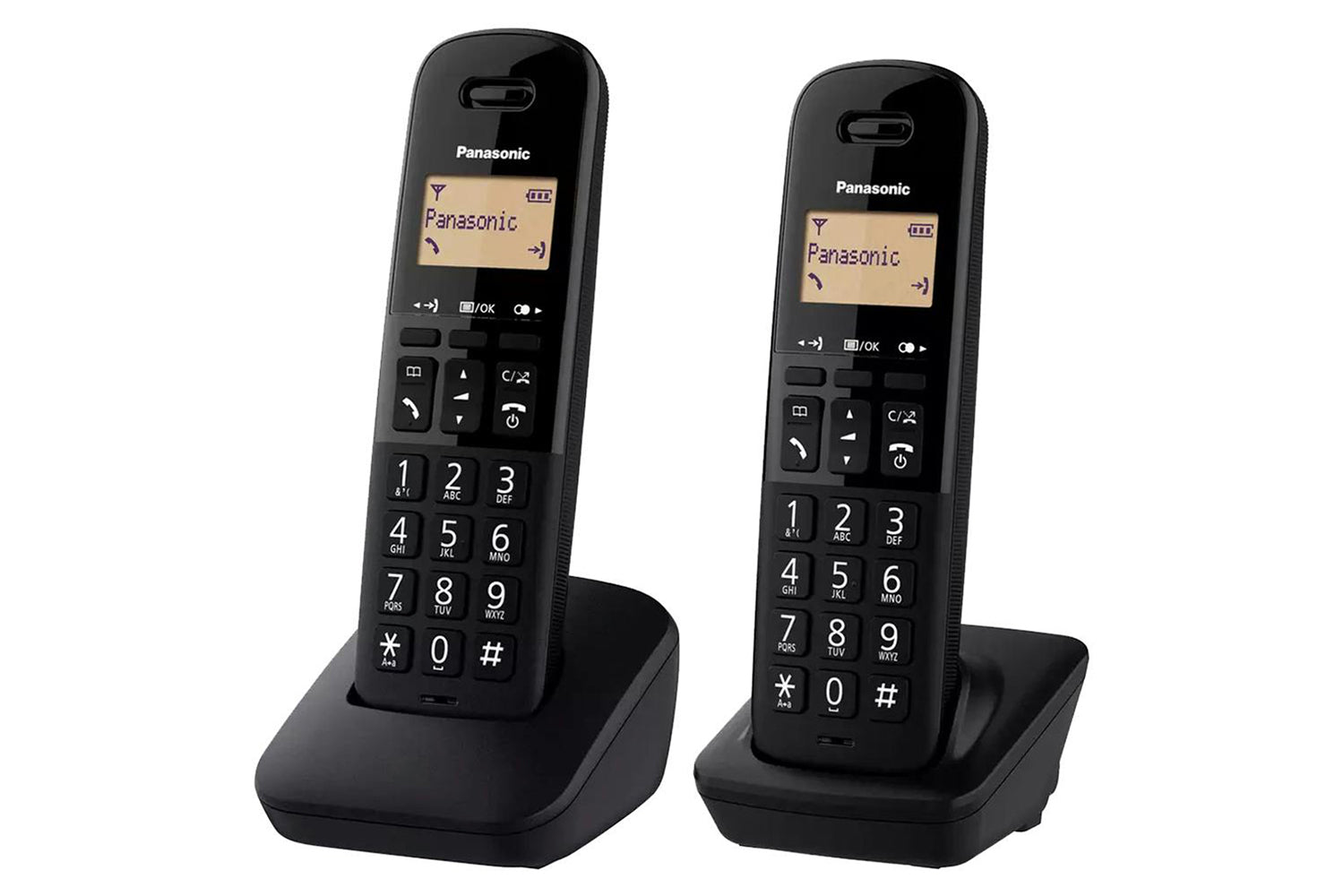 Panasonic KX-TGB612EB Cordless Phone | Twin Pack-3