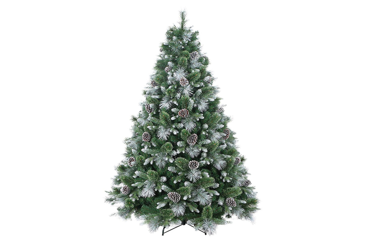 Tara Snowy 8ft Deluxe Christmas Tree | 8ft