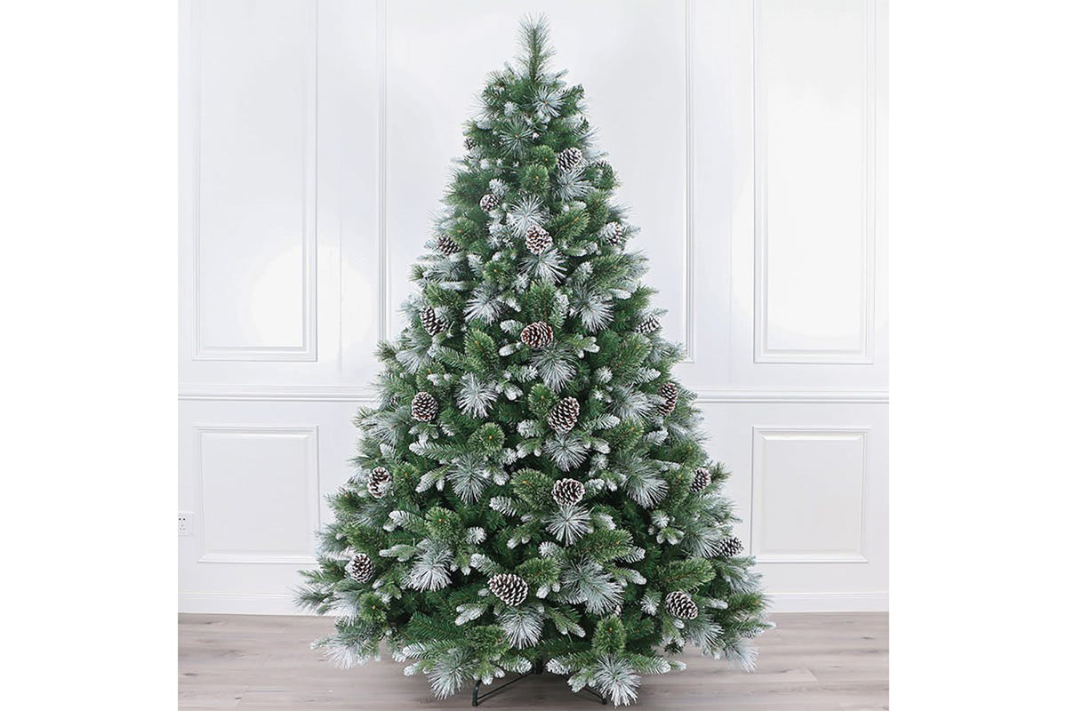 Tara Snowy 8ft Deluxe Christmas Tree | 8ft-2